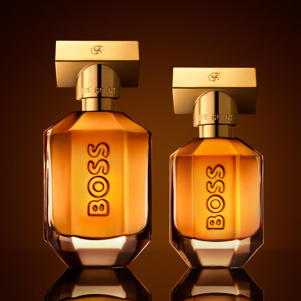 BOSS The Scent Eau de Parfum Intense Damen – Sinnlicher Duft mit Kaffee & Amber