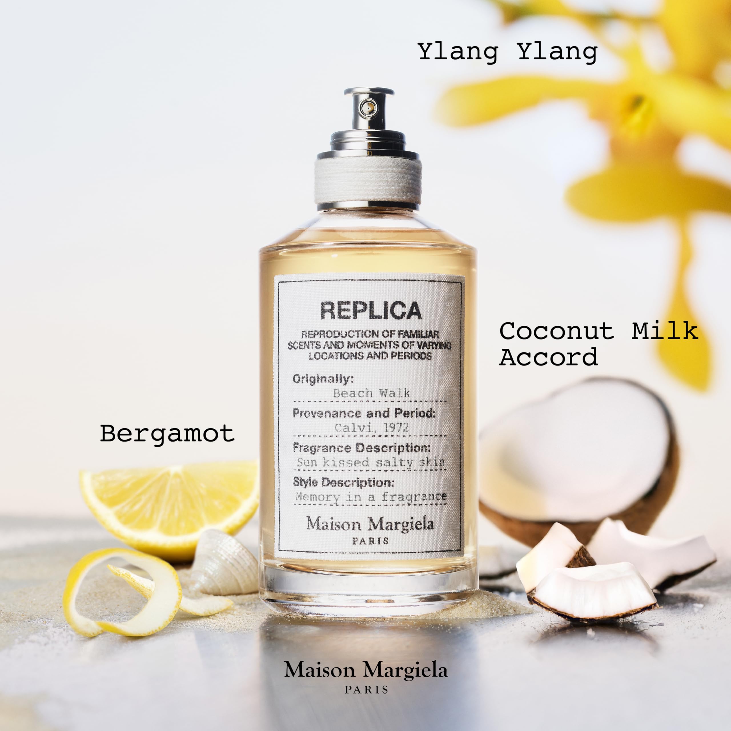Maison Margiela Replica Beach Walk Eau de Toilette 100 ml – Fresh Summer Fragrance