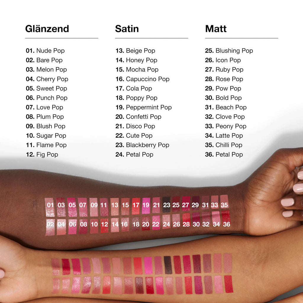 Clinique Pop Longwear Lippenstift – Intensive Farbe & Satin Finish