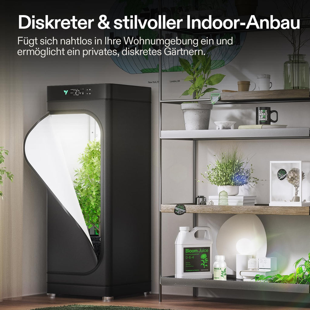 VIVOSUN VGrow Smart Grow Box – All-in-One Indoor Hydroponik System