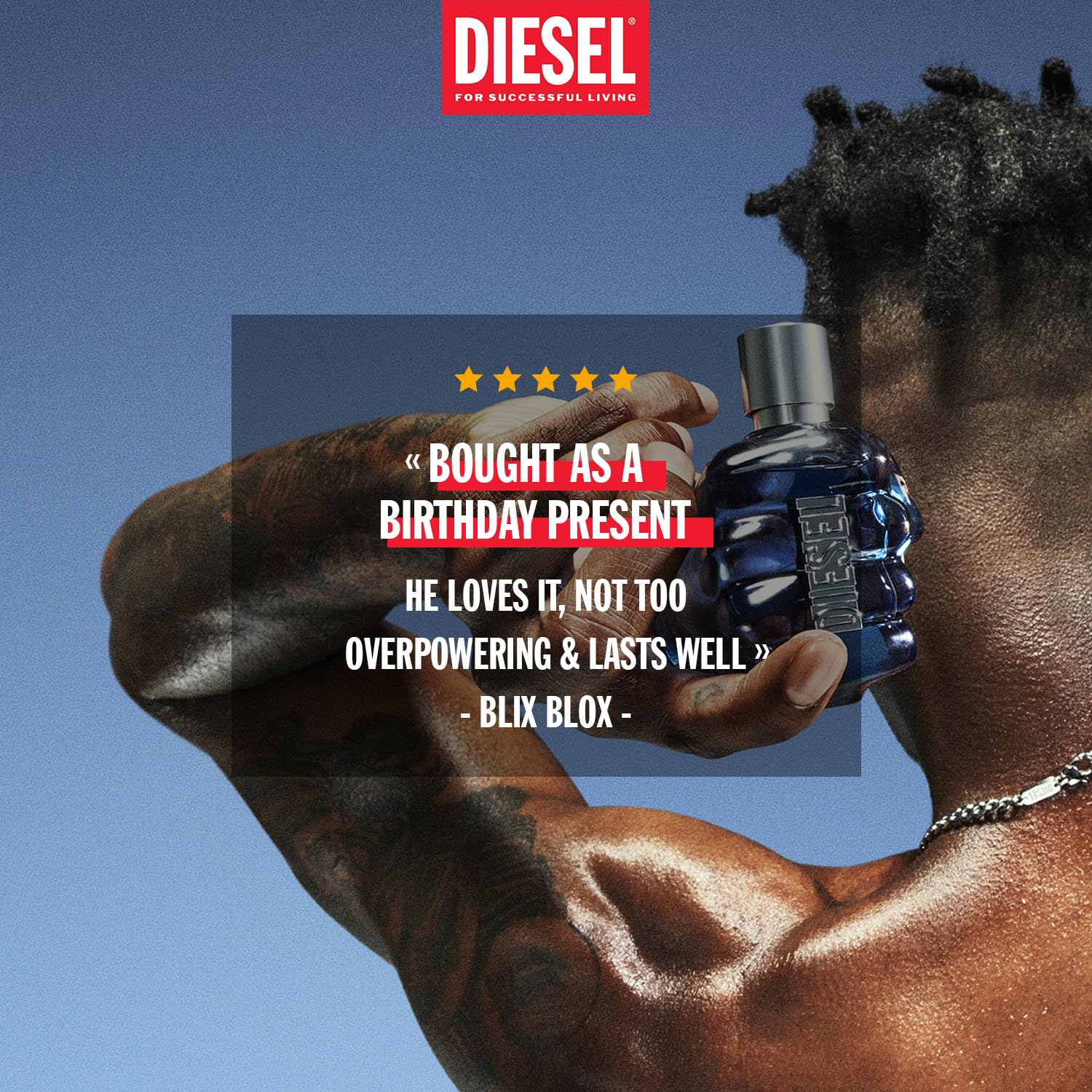 Diesel Sound Of The Brave Eau de Toilette für Herren 50 ml – orientalisch holziger Duft