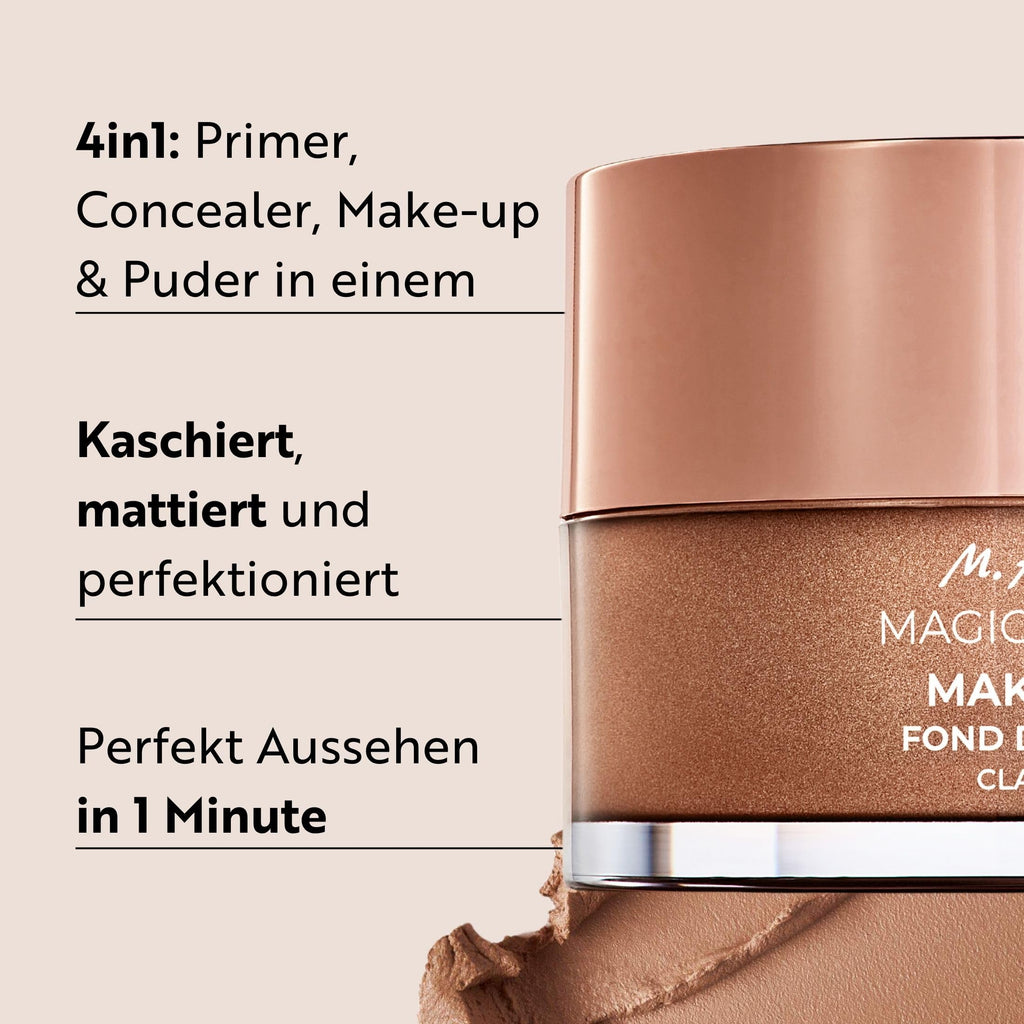 M. Asam Make-up Mousse 4-in-1 – Primer Foundation Concealer Matte Finish