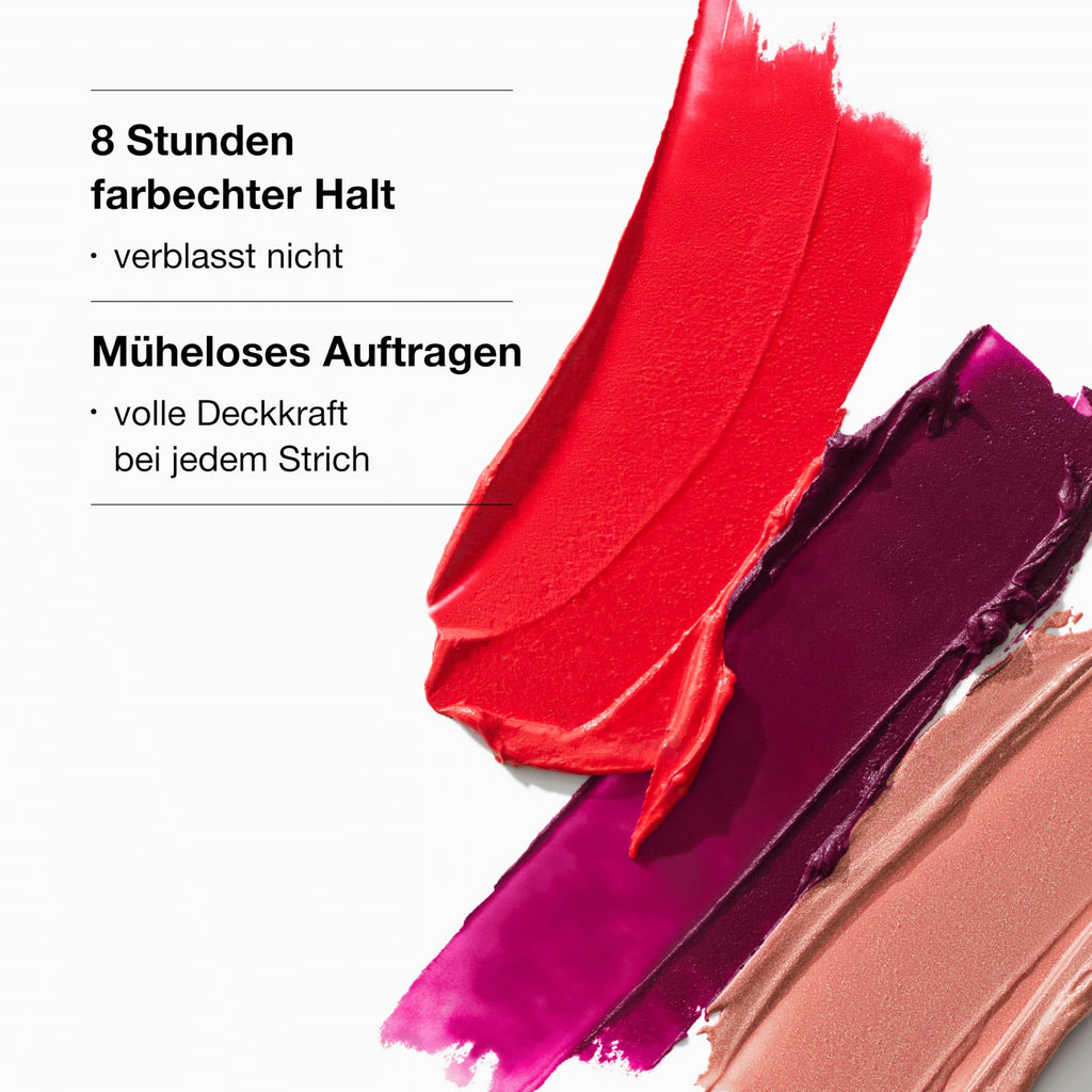 Clinique Pop Longwear Lippenstift – Intensive Farbe & Satin Finish
