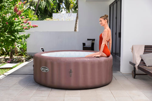Bestway Lay-Z-Spa Hawaii Whirlpool für 6 Personen – App-Steuerung, 140 Düsen