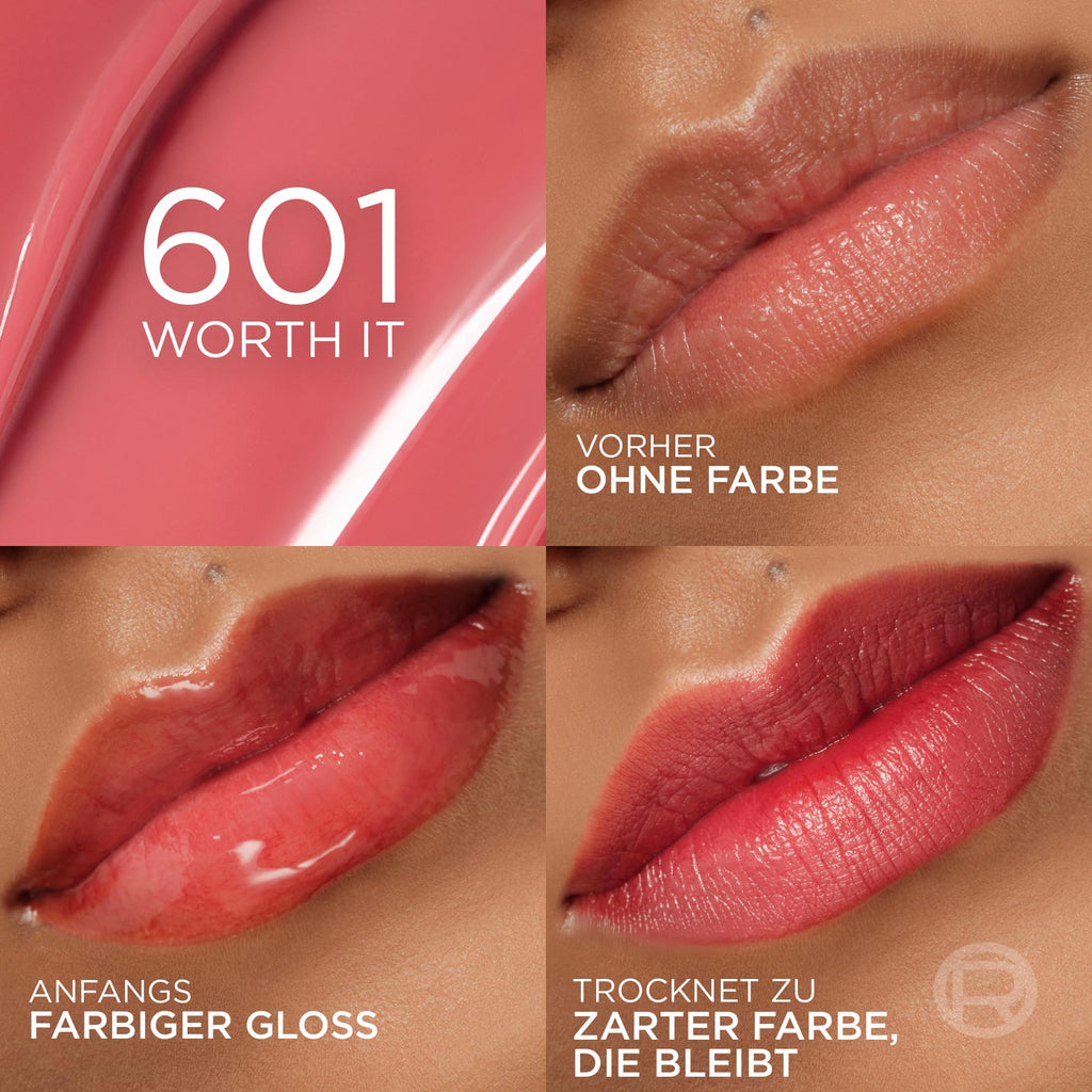 L'Oréal Paris Hyaluron Tint Lip Serum – 12H Hydration & Lip Stain