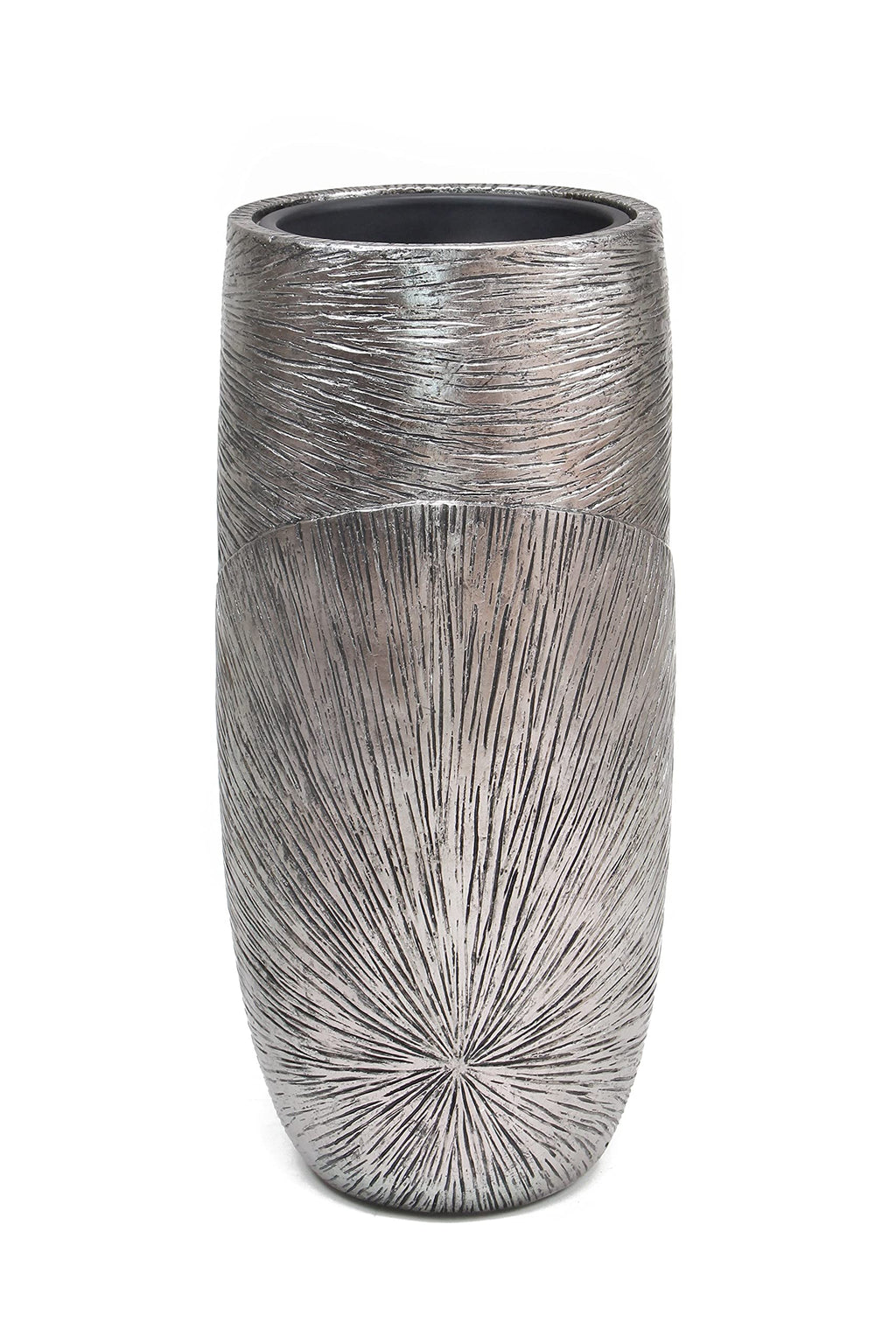 Großer Übertopf Edelglanz Silber – eleganter Pflanzkübel für Innen & Außen