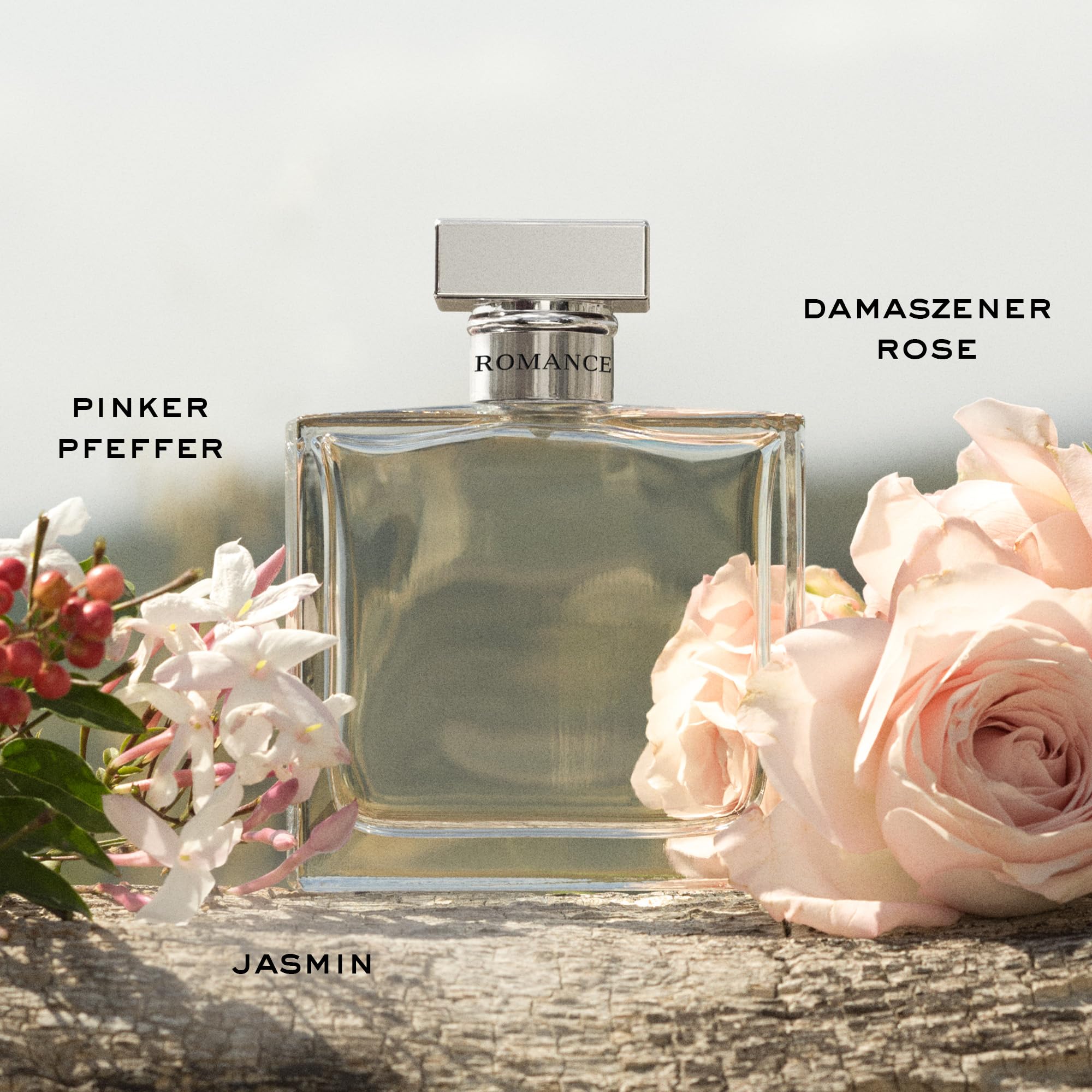 Ralph Lauren Romance Eau de Parfum – Blumiger Damenduft mit Rose &amp; Moschus, 50ml