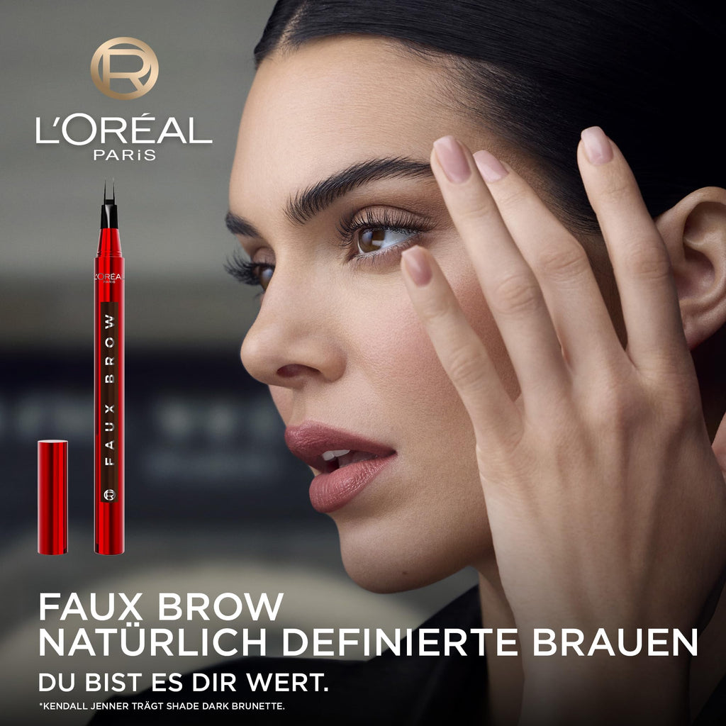L'Oréal Faux Brow Augenbrauenstift – Natürlich definierte Brauen 2 Tage Halt