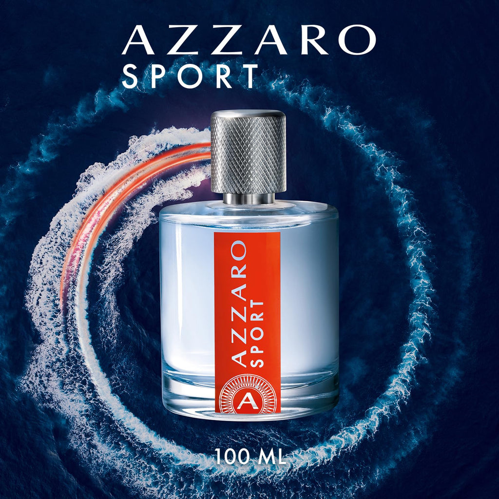 Azzaro Sport Eau de Toilette – Frischer Herrenduft mit Grapefruit & Holz