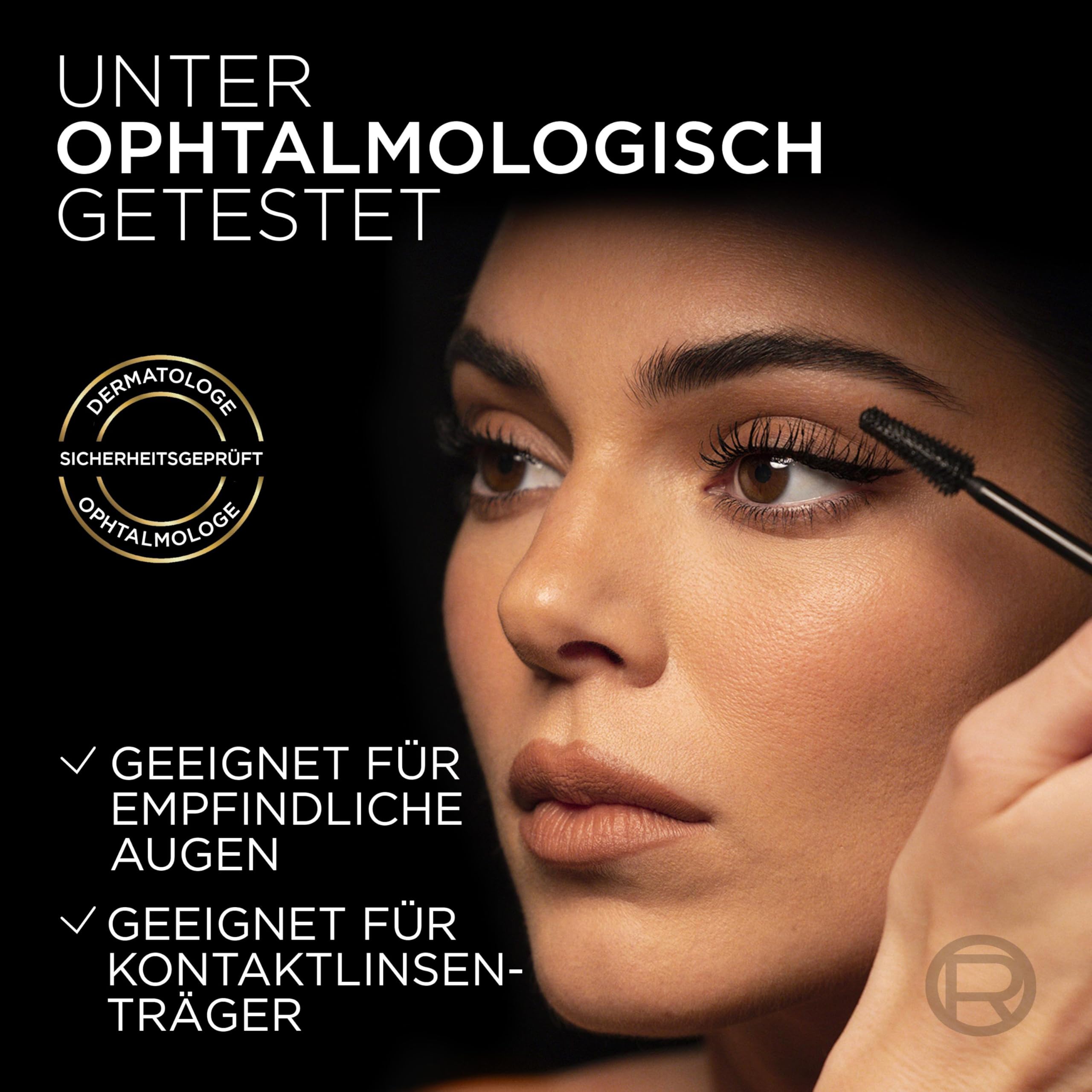 L'Oréal Paris Mascara Panorama Schwarz – Volumen, Länge & Definition