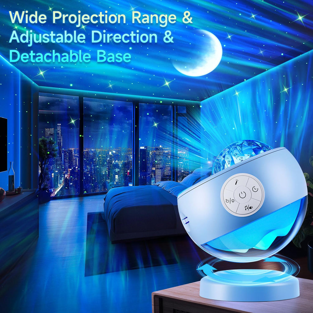 One Fire Sternenhimmel Projektor – Galaxy Lampe mit 300 Lichtmodi & Nordlicht Effekt