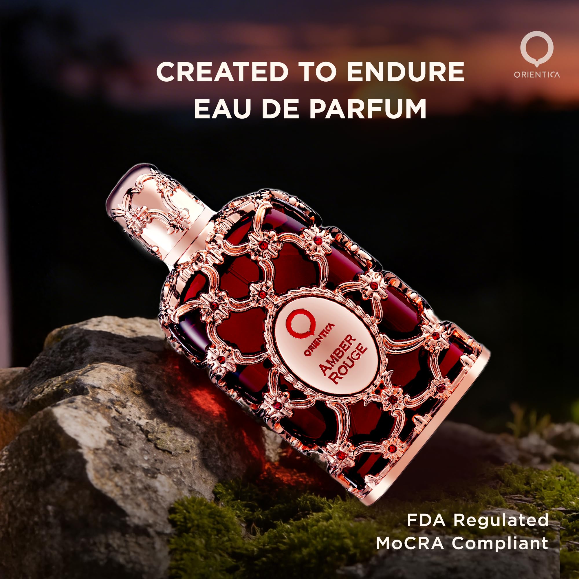 Orientica Amber Rouge Eau de Parfum 80ml – Oud & Amber Unisexduft