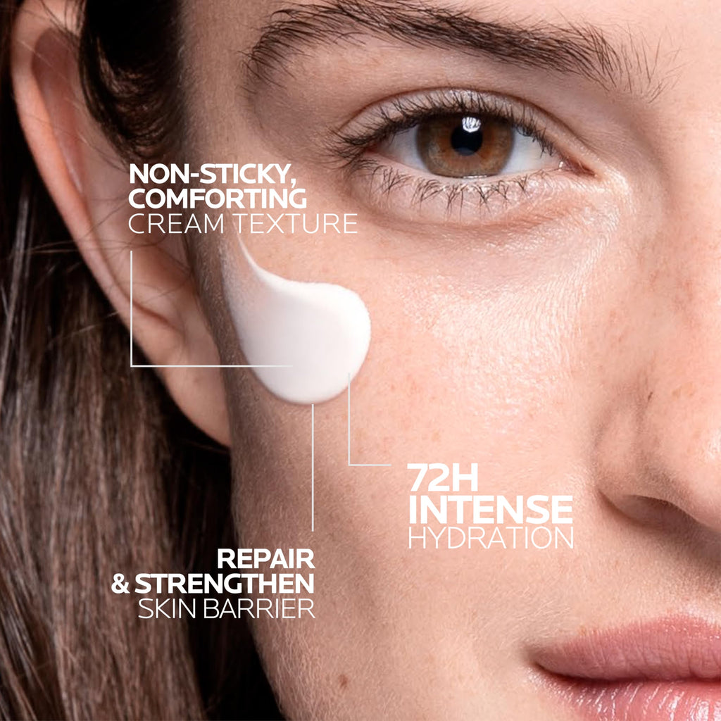 La Roche-Posay Hyalu B5 Creme – Feuchtigkeitspflege mit Hyaluron für empfindliche Haut, 50 ml