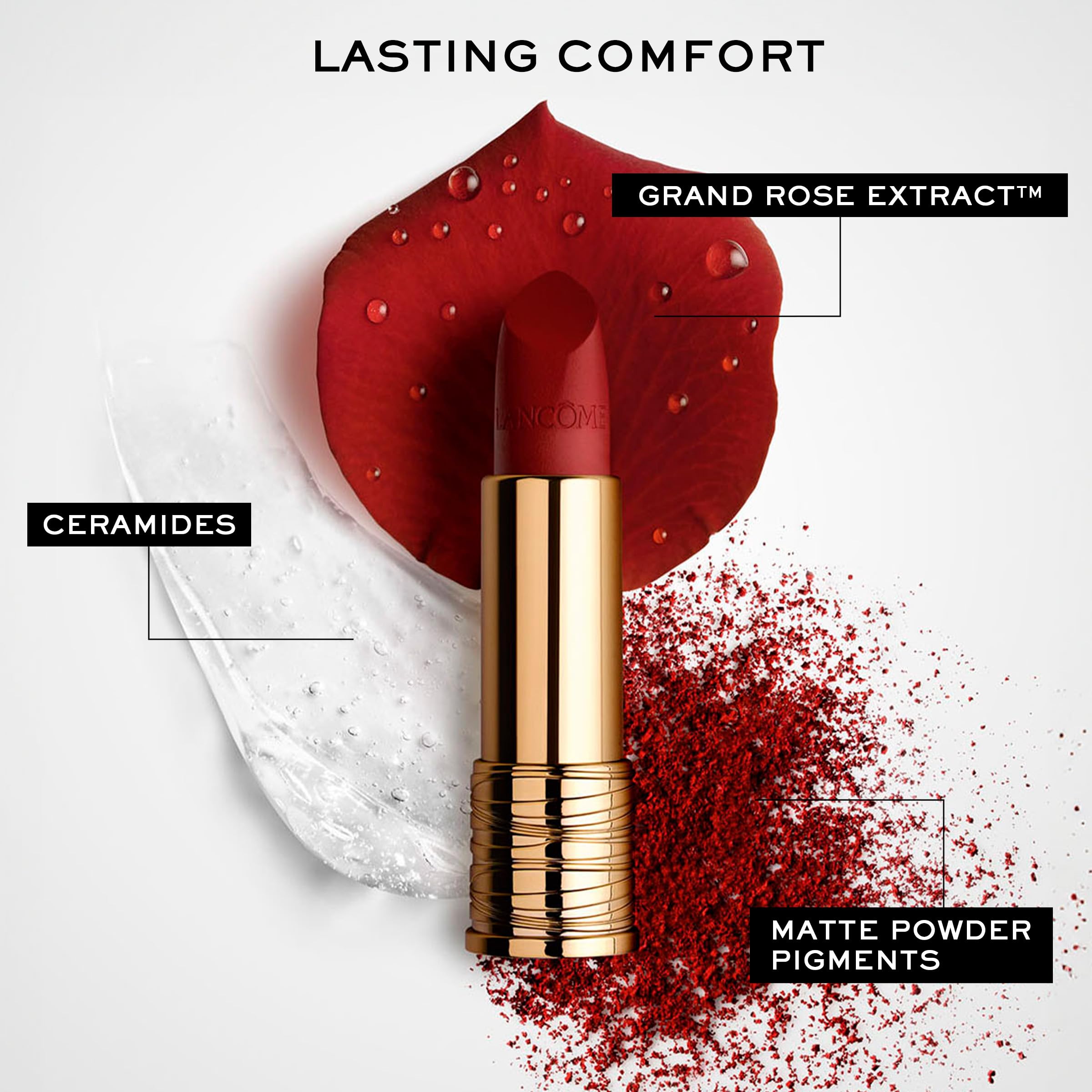 Lancôme L’Absolu Rouge Drama Matte 82 – Intensives Rot & Matt Finish