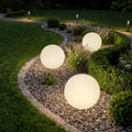 Solarlampen Außen Set – LED Solarkugeln für Garten, Terrasse & Balkon Warmweiß