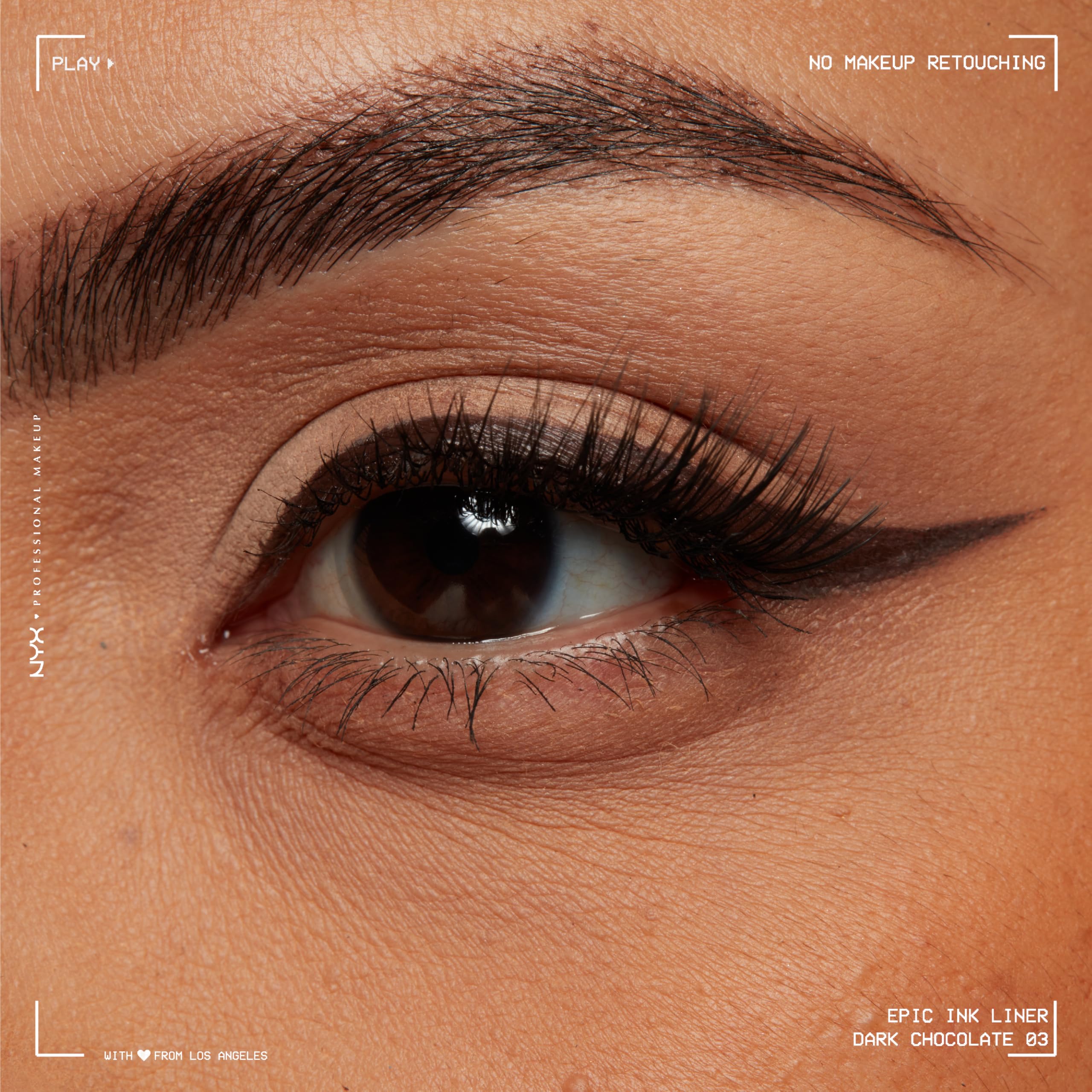 NYX Epic Ink Eyeliner Brown – Präziser Lidstrich & 24h Halt