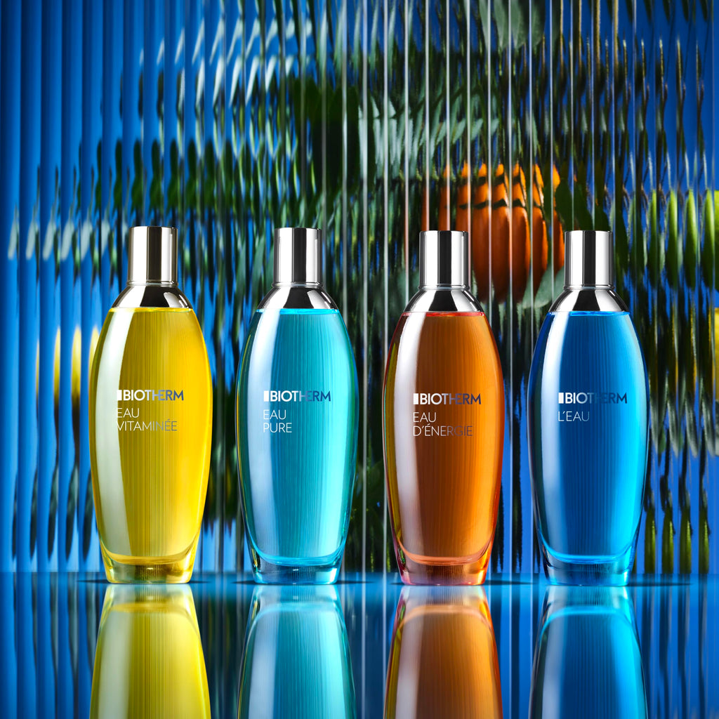 Biotherm Eau Pure Eau de Toilette, erfrischendes und feuchtigkeitsspendendes Damen Körperspray mit Essenzen grüner Früchte und ätherischen Ölen, Bodyspray belebt und erfrischt die Haut intensiv