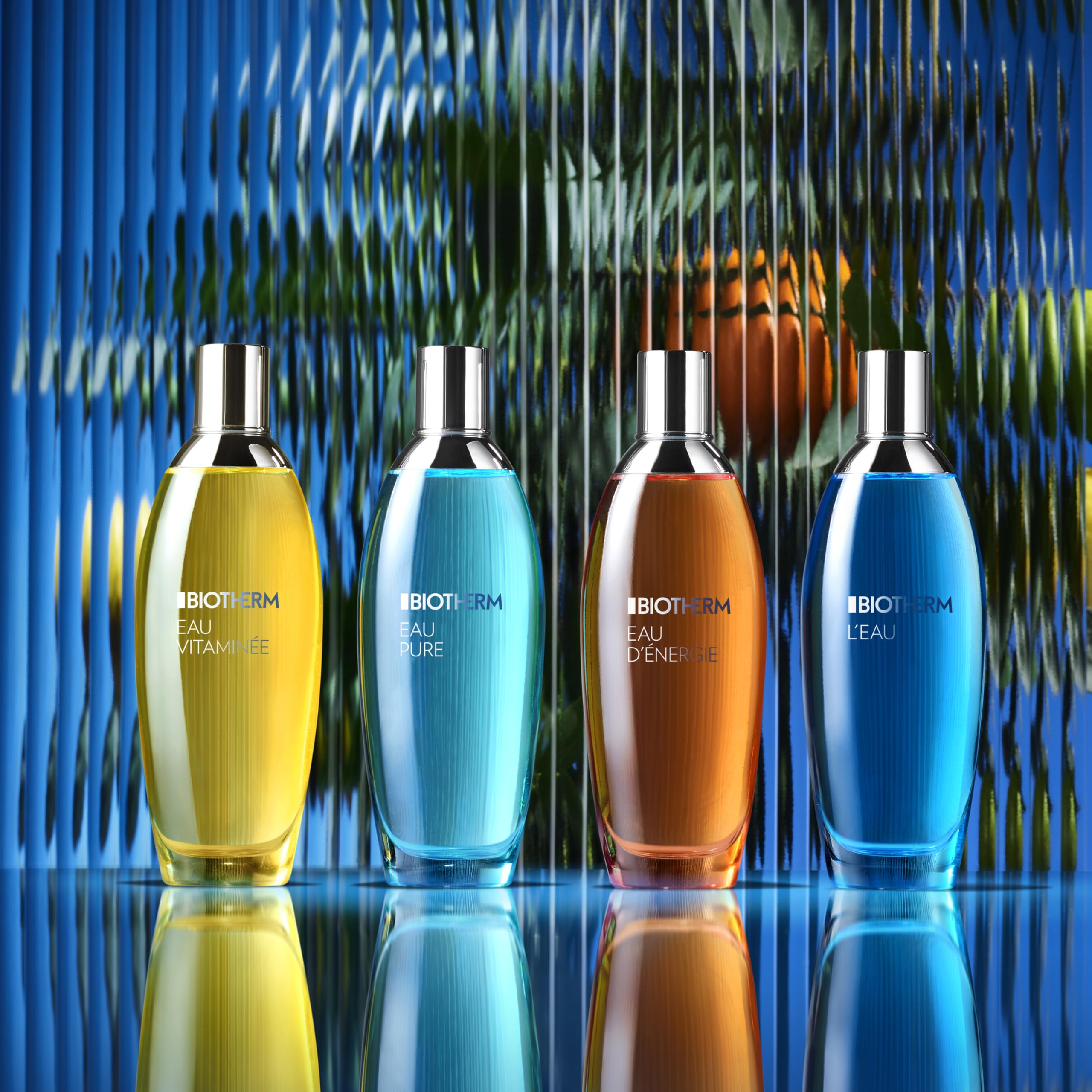 Biotherm Eau Pure Eau de Toilette, erfrischendes und feuchtigkeitsspendendes Damen Körperspray mit Essenzen grüner Früchte und ätherischen Ölen, Bodyspray belebt und erfrischt die Haut intensiv