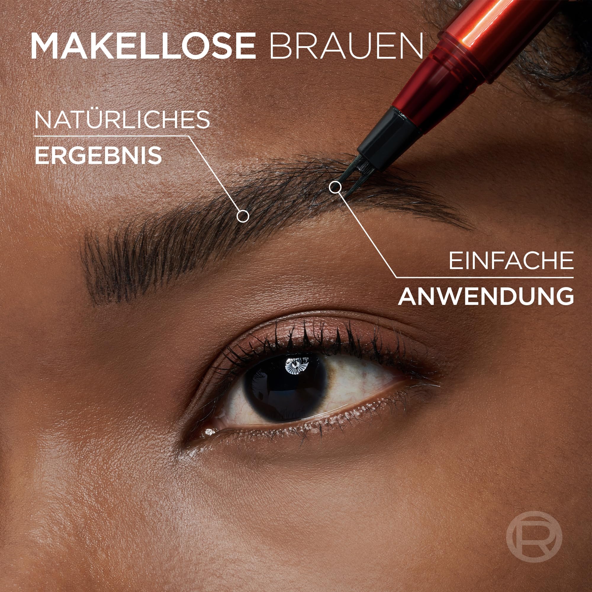 L'Oréal Faux Brow Augenbrauenstift – Natürlich definierte Brauen 2 Tage Halt