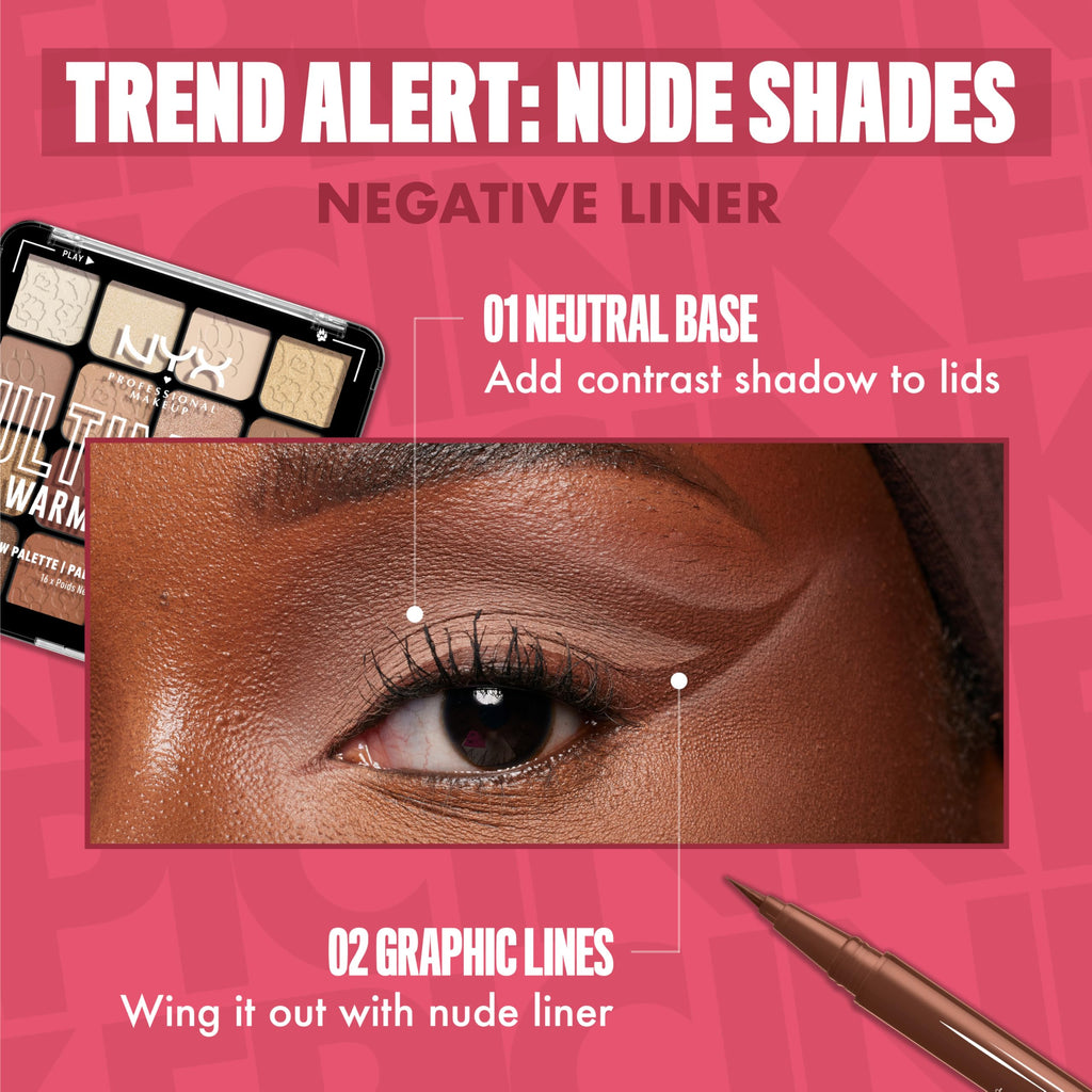 NYX Epic Ink Eyeliner Brown – Präziser Lidstrich & 24h Halt