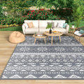 Outdoor Teppich Wendbar – Wetterfest für Balkon, Terrasse & Camping