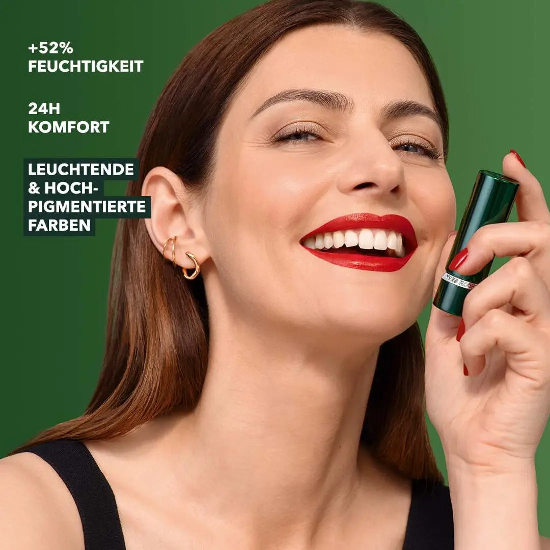 Lippenstift Rouge Botanique Satin – seidig, pflegend & langanhaltend