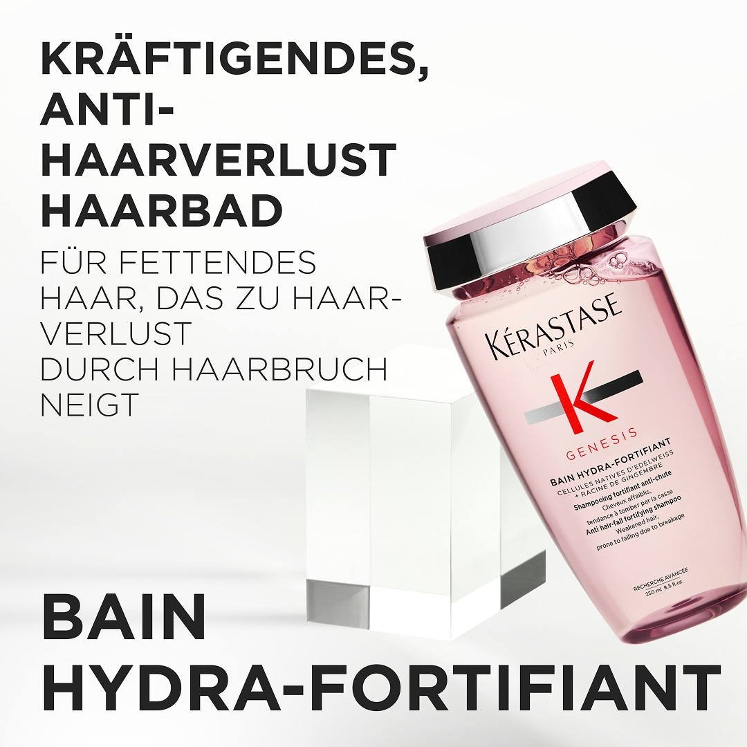 Kérastase Genesis Bain Hydra-Fortifiant – Shampoo gegen Haarbruch & Haarverlust