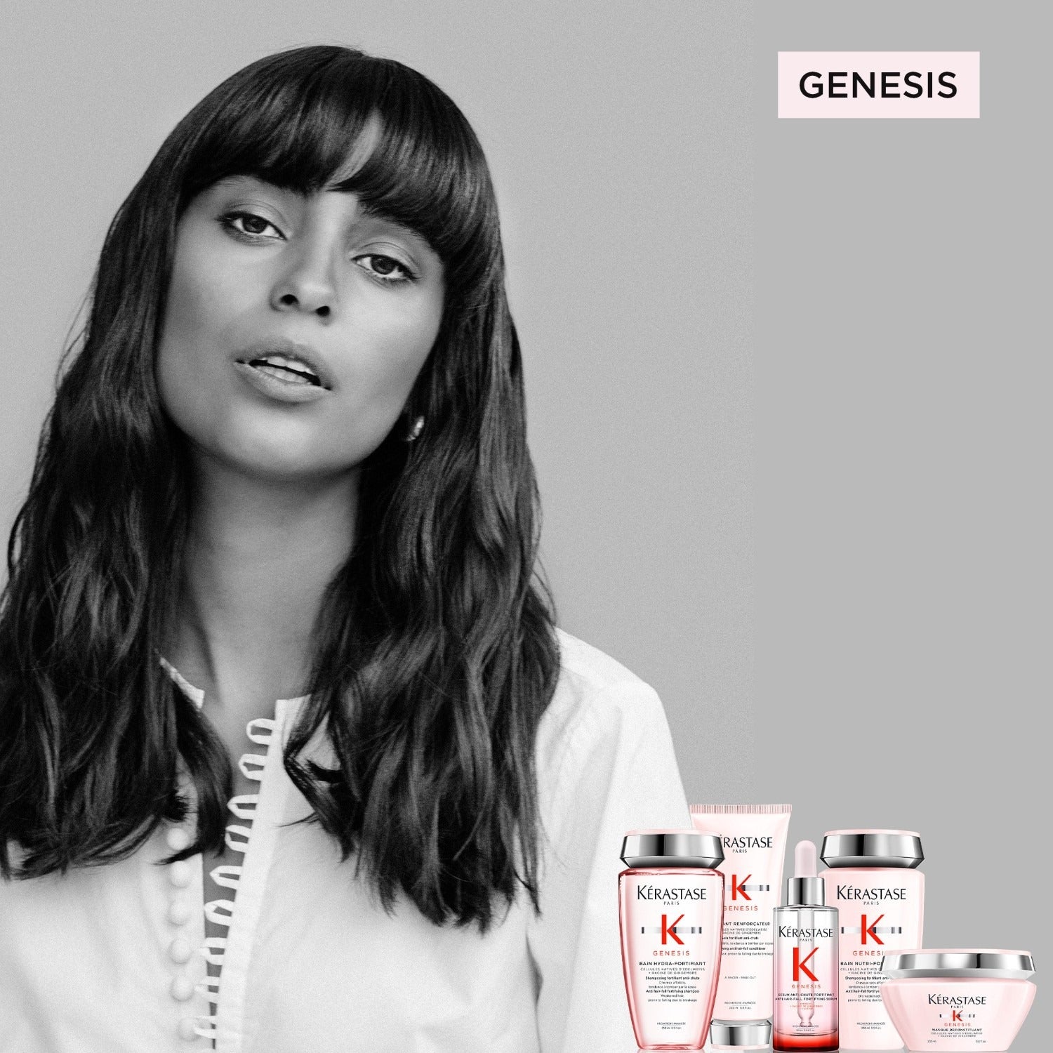 Kérastase Genesis Bain Hydra-Fortifiant – Shampoo gegen Haarbruch & Haarverlust