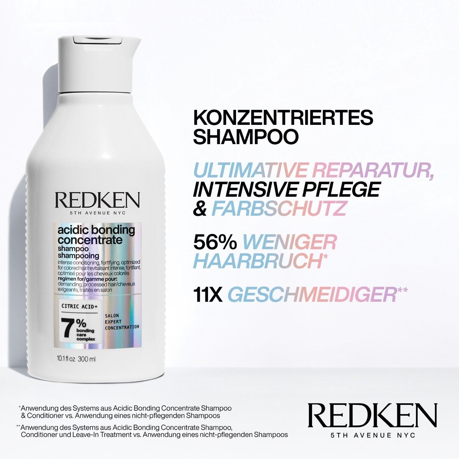 Redken Acidic Bonding Concentrate – Reparatur-Shampoo für starkes & gesundes Haar