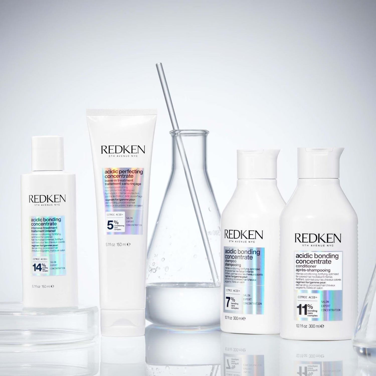 Redken Acidic Bonding Concentrate Leave-In Treatment – Hitzeschutz & Reparatur