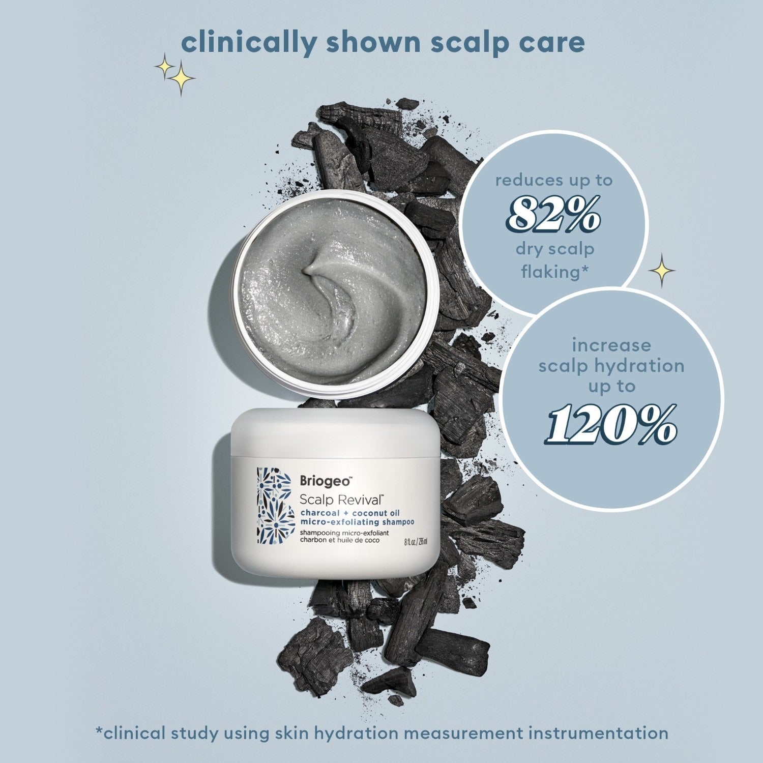Briogeo Scalp Revival Shampoo – Tiefenreinigung mit Kohle & Kokosöl
