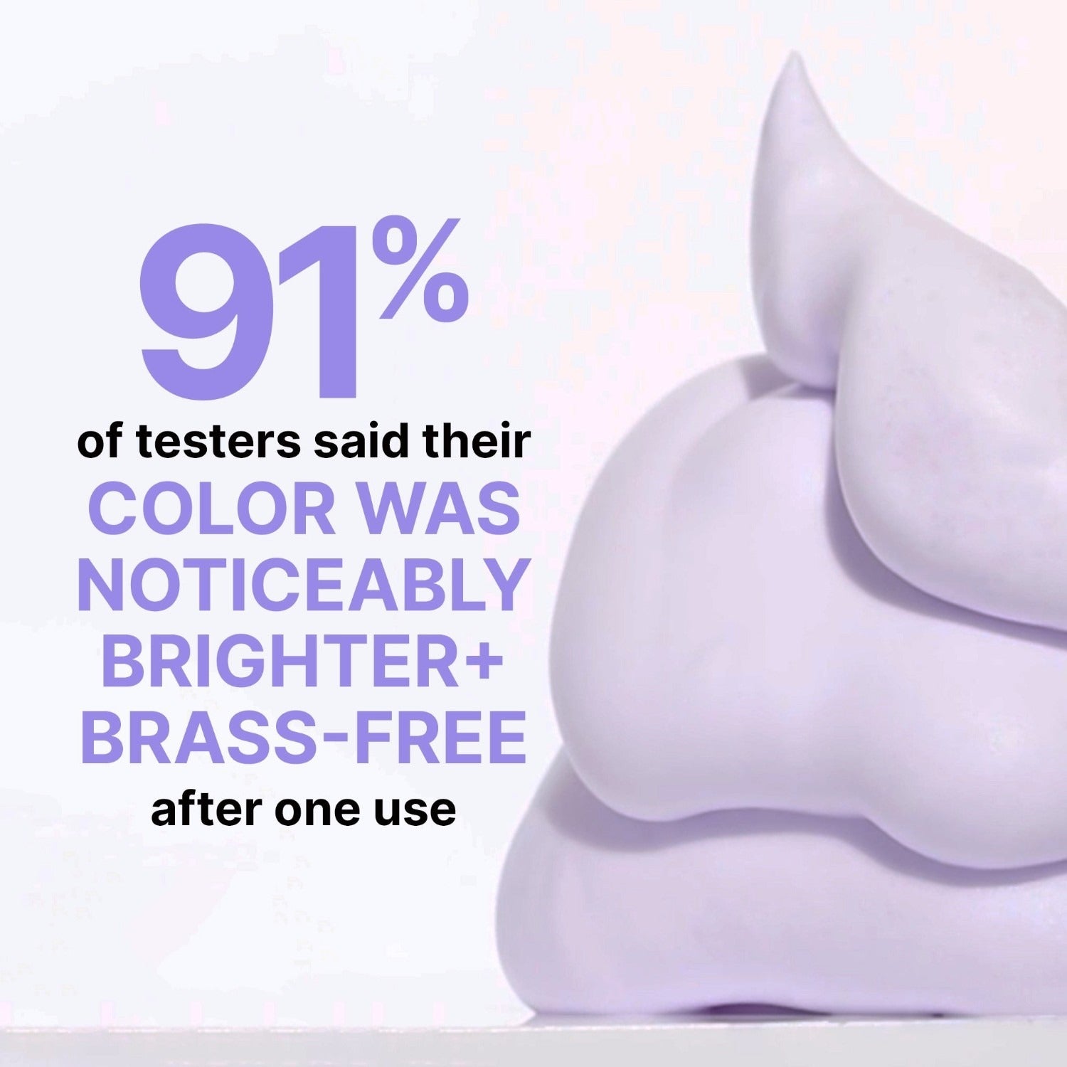 Color Wow Correct & Perfect Mousse Lila – Stylingschaum für blondes Haar ohne Gelbstich