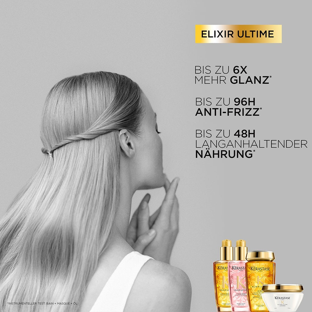 Kérastase Elixir Ultime Bain – Shampoo für glanzloses Haar mit Marula & Kamelienöl