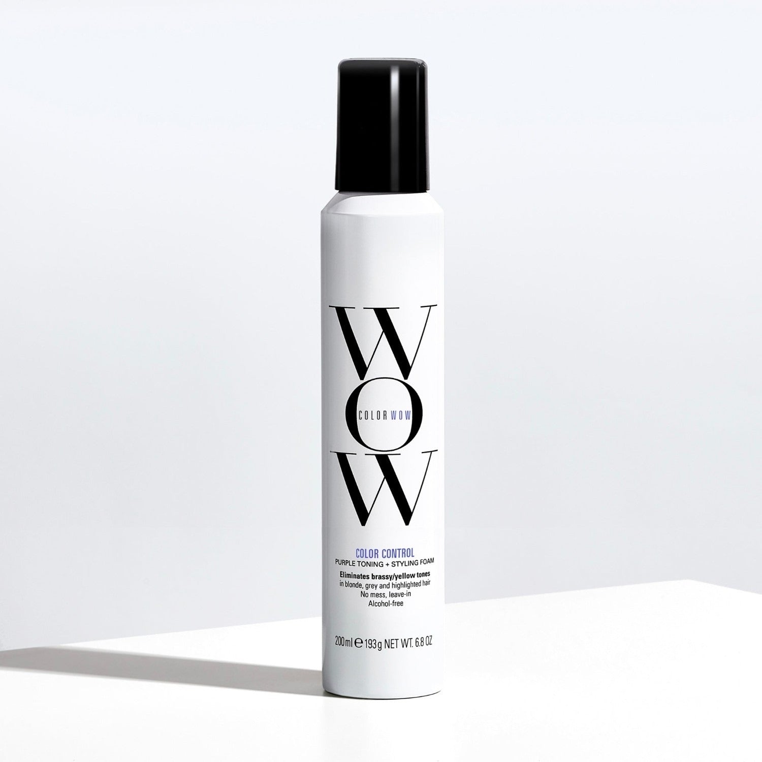 Color Wow Correct & Perfect Mousse Lila – Stylingschaum für blondes Haar ohne Gelbstich