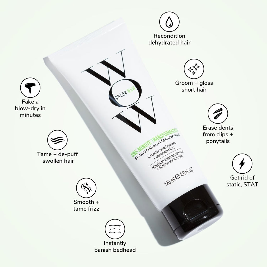 COLOR WOW One Minute Transformation Hair Cream for Dry Frizzy Hair