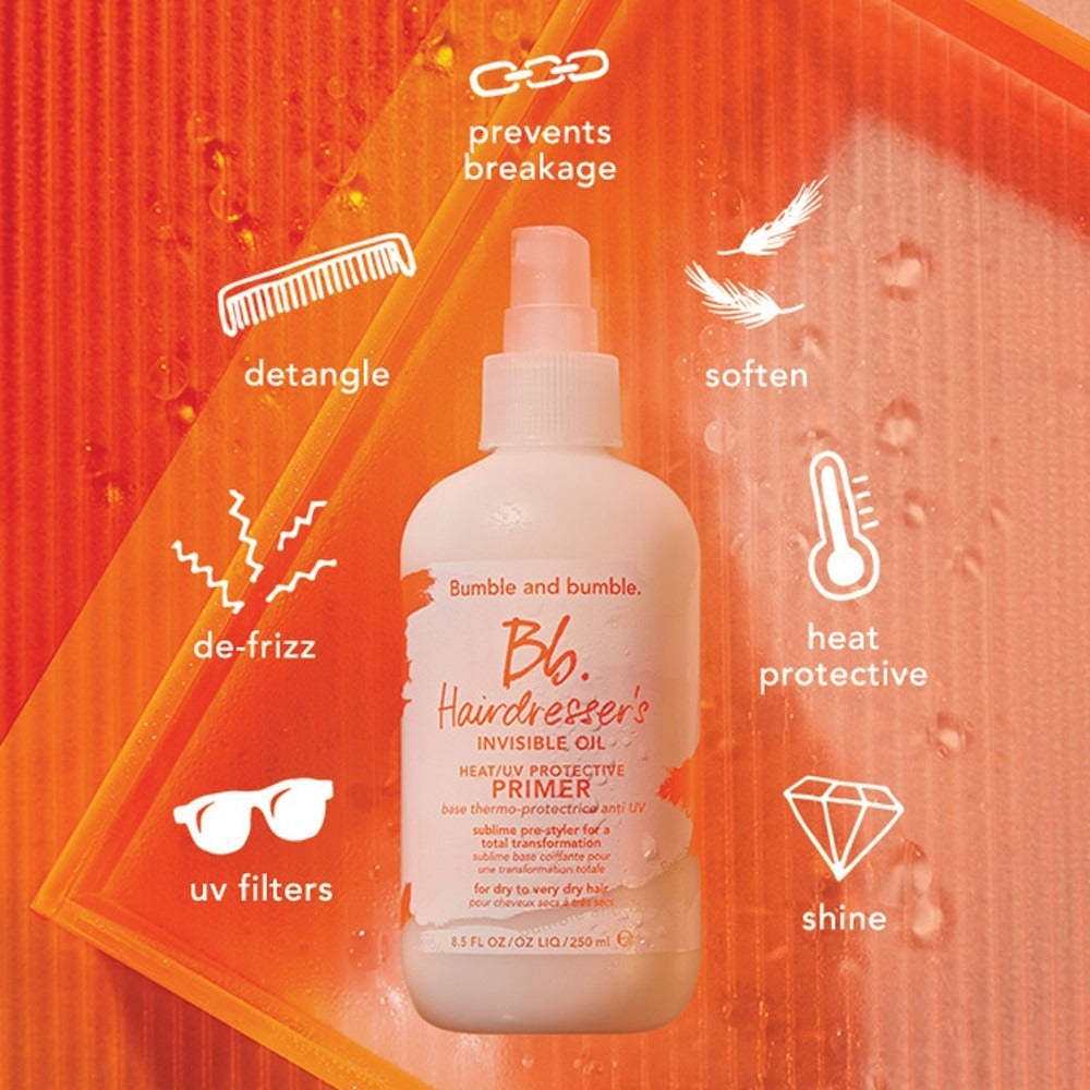Bumble and bumble Hairdresser's Invisible Oil Primer – Hitzeschutz & Leave-in Spray für Haare
