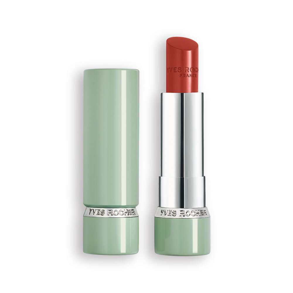Lippenstift Rouge Botanique Glow – glänzendes Finish & Lippenpflege