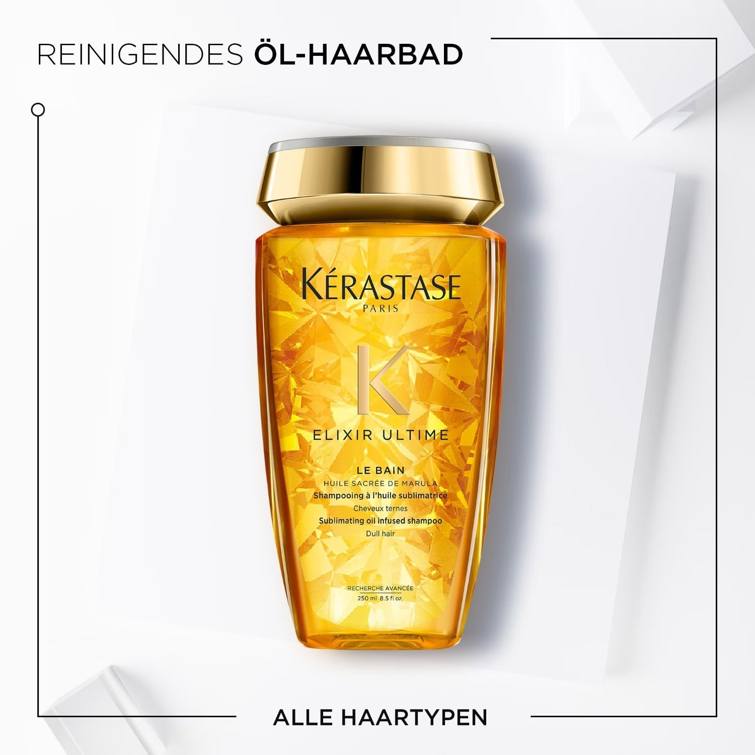 Kérastase Elixir Ultime Bain – Shampoo für glanzloses Haar mit Marula & Kamelienöl