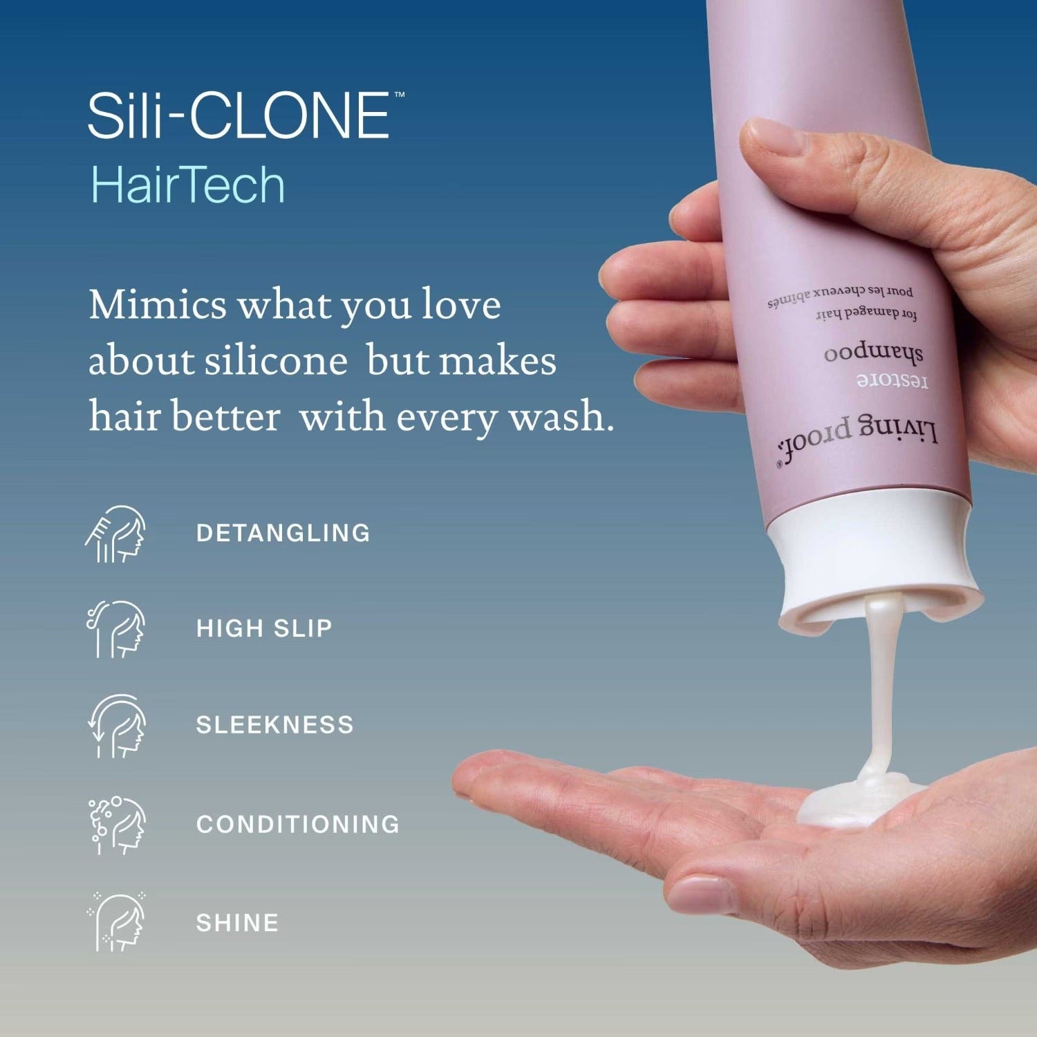 Living Proof Restore Shampoo – Geschmeidiges, glänzendes & starkes Haar