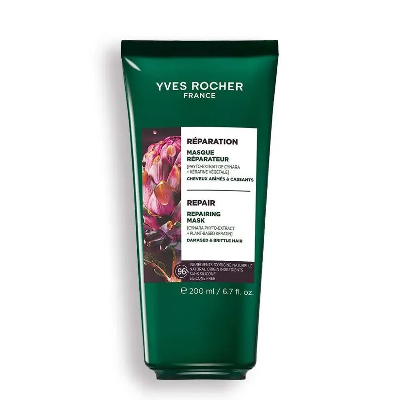 Yves Rocher Repair-Maske 200 ml – Repariert, stärkt & pflegt geschädigtes Haar