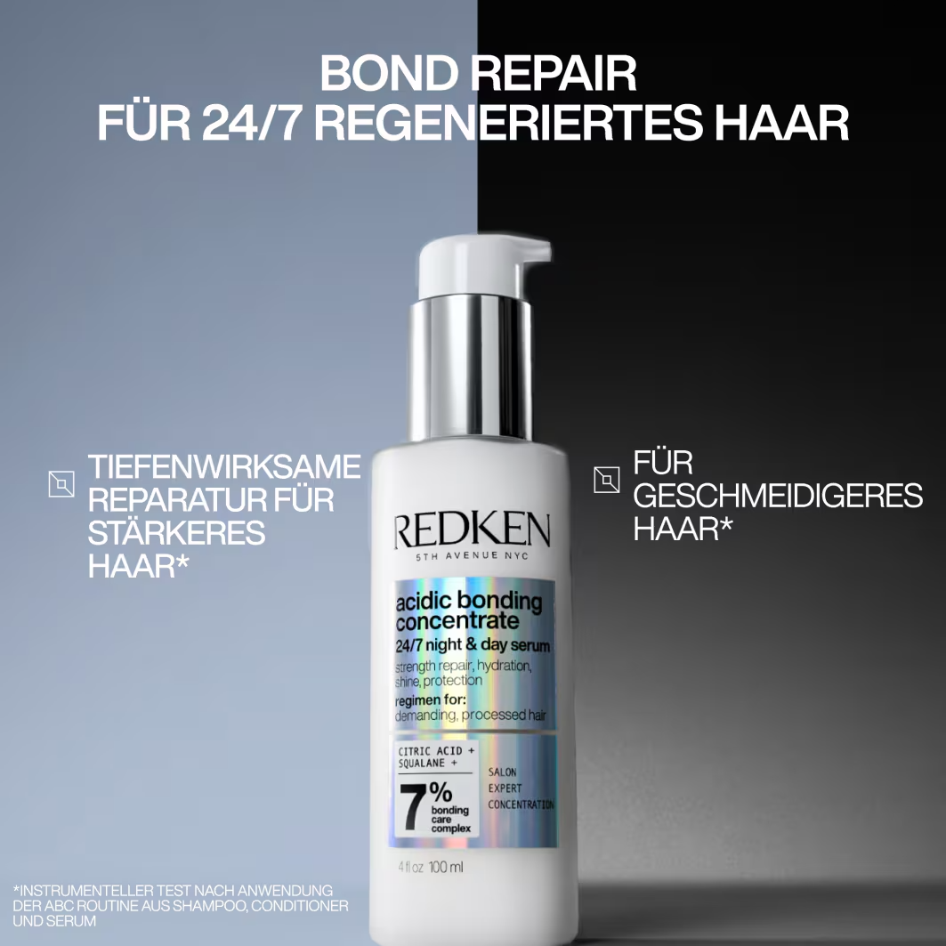Redken Acidic Bonding Concentrate 24/7 Night & Day Serum – Reparatur & Hitzeschutz