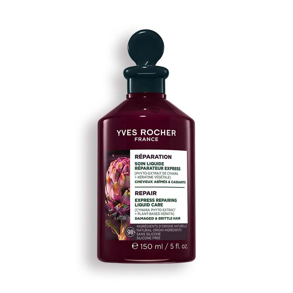 Yves Rocher Repair-Pflegefluid Express 150 ml – Repariert, pflegt & verleiht Glanz